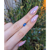 1.11 Ct. Blue Sapphire from Ceylon (Sri Lanka) Life Style