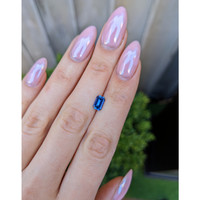 1.11 Ct. Blue Sapphire from Ceylon (Sri Lanka) Life Style