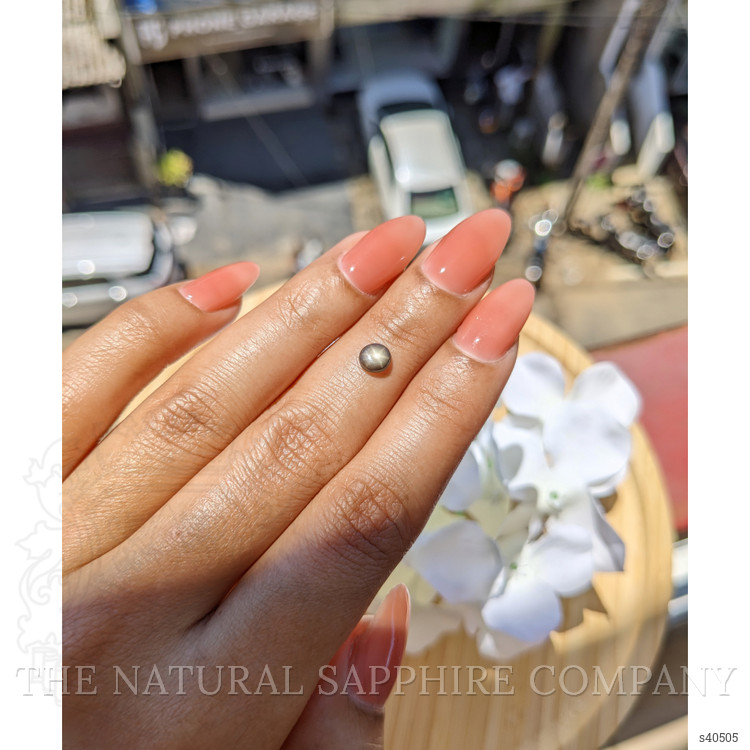 0.68 Ct. Brown Star Sapphire from Ceylon (Sri Lanka)
