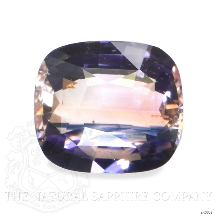 1.08 Ct. Bi Color Sapphire from Ceylon (Sri Lanka)
