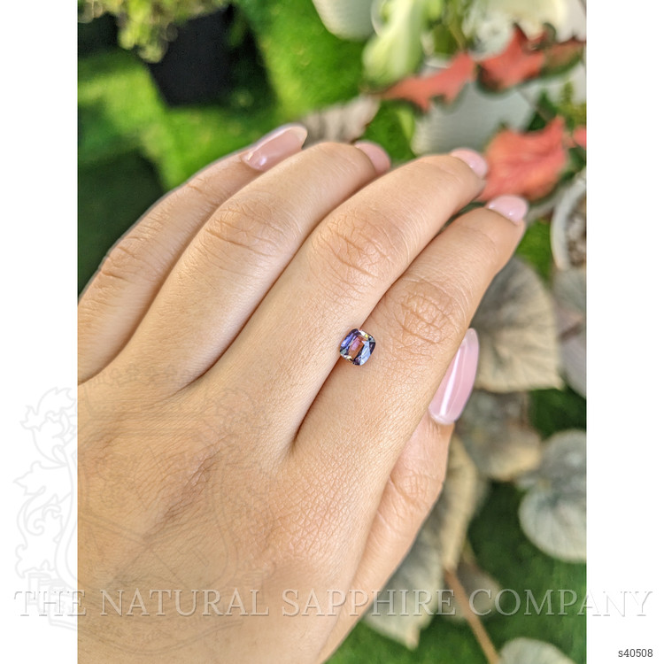 1.08 Ct. Bi Color Sapphire from Ceylon (Sri Lanka)