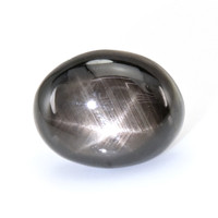 3.56 Ct. Black Star Sapphire from Thailand Video