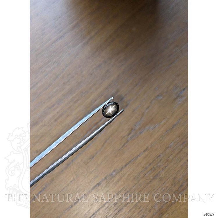 1.85 Ct. Black Star Sapphire from Thailand