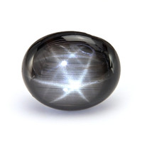 2.44 Ct. Black Star Sapphire from Thailand Video