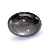 2.42 Ct. Black Star Sapphire from Thailand Video