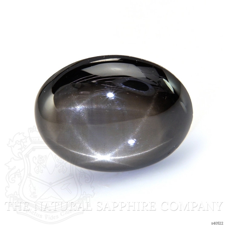2.42 Ct. Black Star Sapphire from Thailand