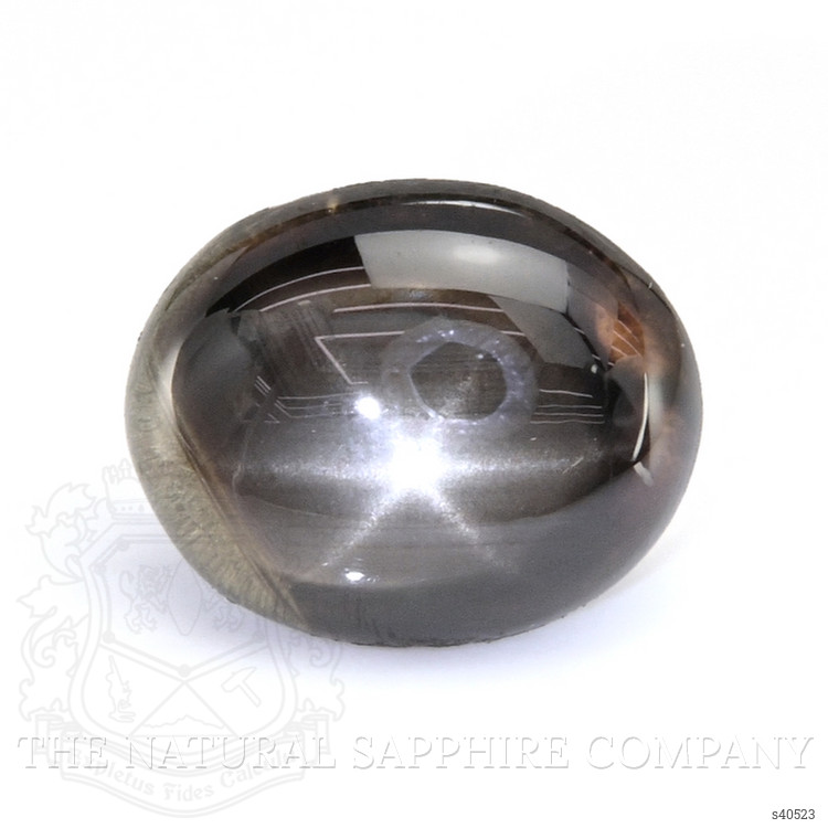 2.09 Ct. Black Star Sapphire from Thailand
