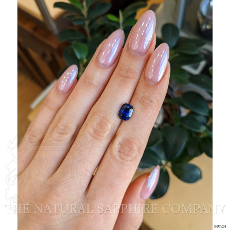 3.59 Ct. Blue Sapphire from Ceylon (Sri Lanka)