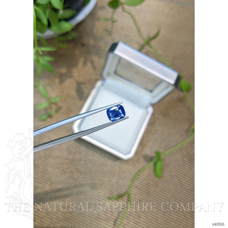 2.02 Ct. Blue Sapphire from Ceylon (Sri Lanka)