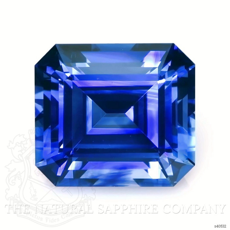 4.07 Ct. Blue Sapphire from Ceylon (Sri Lanka)