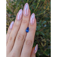 2.16 Ct. Blue Sapphire from Ceylon (Sri Lanka) Life Style