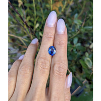 2.60 Ct. Blue Sapphire from Ceylon (Sri Lanka) Life Style