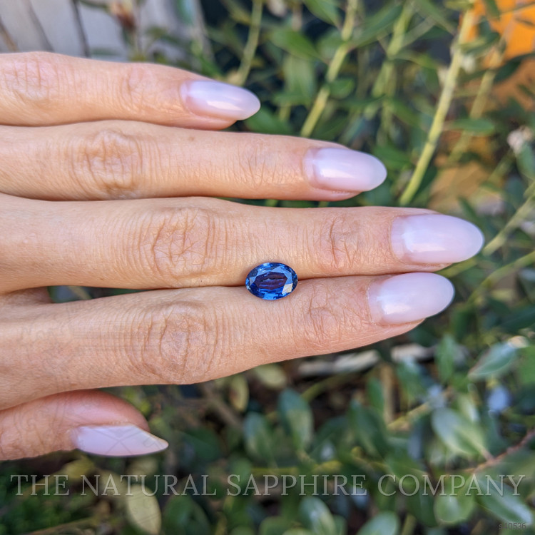 2.34 Ct. Blue Sapphire from Ceylon (Sri Lanka)