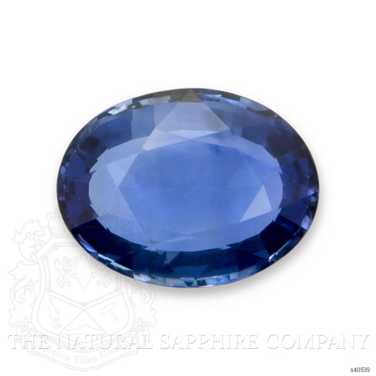1.98 Ct. Blue Sapphire from Ceylon (Sri Lanka)