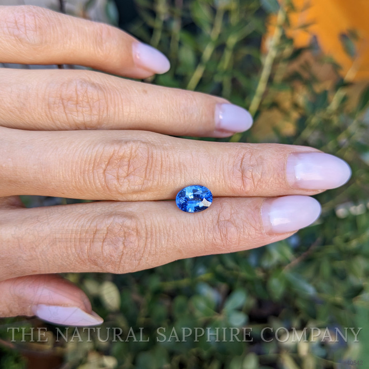 2.07 Ct. Blue Sapphire from Ceylon (Sri Lanka)