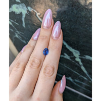 1.98 Ct. Blue Sapphire from Ceylon (Sri Lanka) Life Style