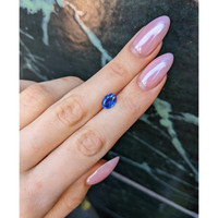 1.97 Ct. Blue Sapphire from Ceylon (Sri Lanka) Life Style