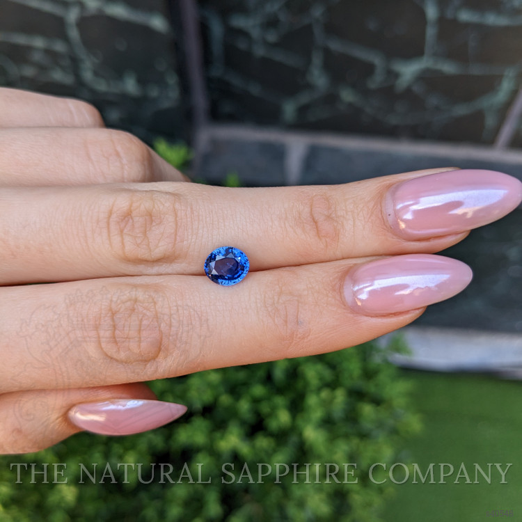 1.94 Ct. Blue Sapphire from Ceylon (Sri Lanka)