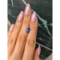 2.78 Ct. Blue Sapphire from Ceylon (Sri Lanka) Life Style