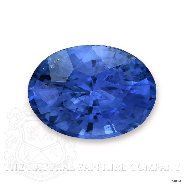 2.37 Ct. Blue Sapphire from Ceylon (Sri Lanka)