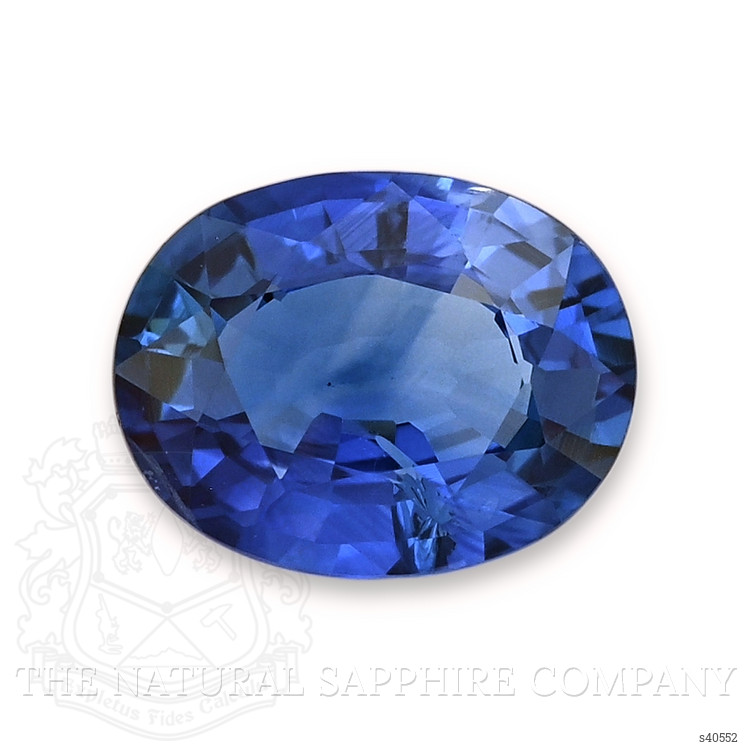 2.17 Ct. Blue Sapphire from Ceylon (Sri Lanka)