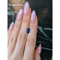 2.03 Ct. Blue Sapphire from Ceylon (Sri Lanka) Life Style