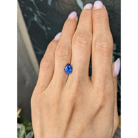 2.16 Ct. Blue Sapphire from Ceylon (Sri Lanka) Life Style