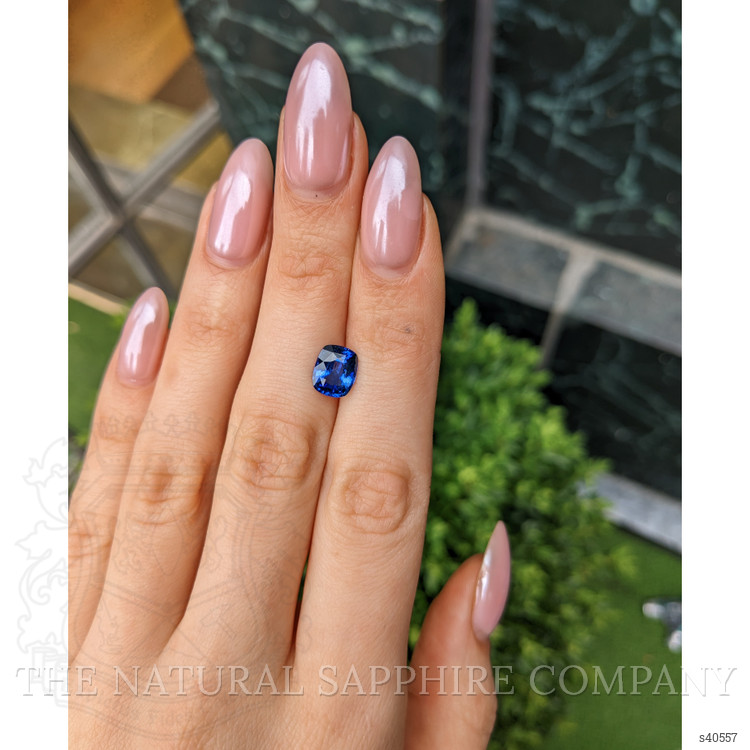 2.49 Ct. Blue Sapphire from Ceylon (Sri Lanka)