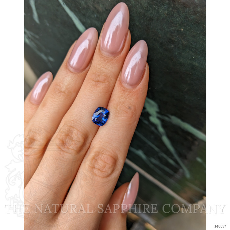 2.49 Ct. Blue Sapphire from Ceylon (Sri Lanka)