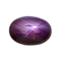 20.97 Ct. Purple Star Sapphire from Ceylon (Sri Lanka) Video