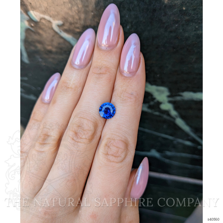 2.23 Ct. Blue Sapphire from Ceylon (Sri Lanka)