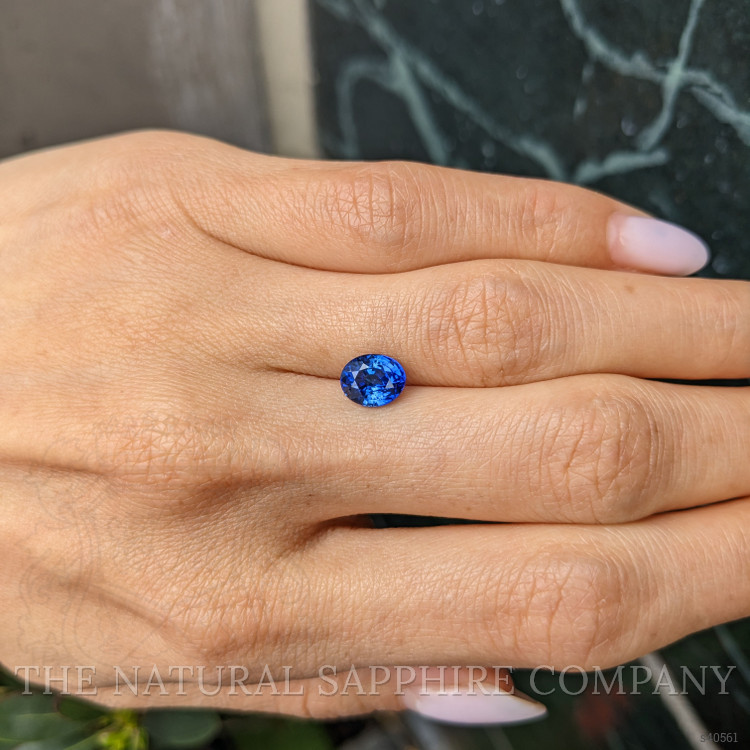 1.92 Ct. Blue Sapphire from Ceylon (Sri Lanka)