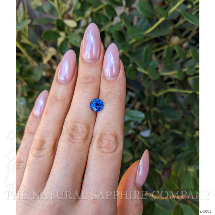 2.52 Ct. Blue Sapphire from Ceylon (Sri Lanka)