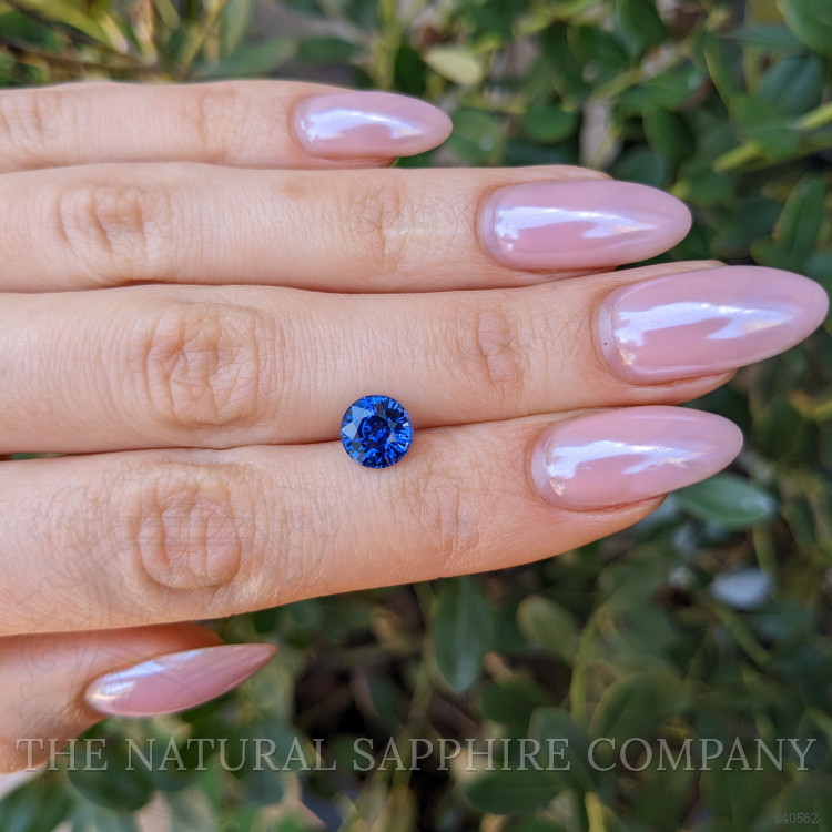 2.52 Ct. Blue Sapphire from Ceylon (Sri Lanka)