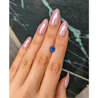 1.90 Ct. Blue Sapphire from Ceylon (Sri Lanka) Life Style