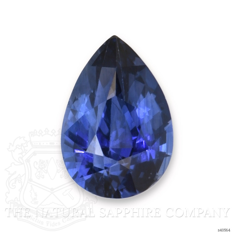 2.46 Ct. Blue Sapphire from Ceylon (Sri Lanka)