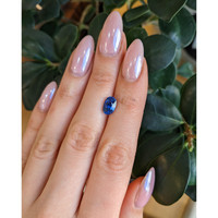 2.43 Ct. Blue Sapphire from Ceylon (Sri Lanka) Life Style