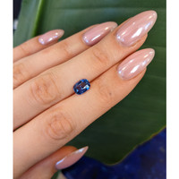 2.06 Ct. Blue Sapphire from Ceylon (Sri Lanka) Life Style