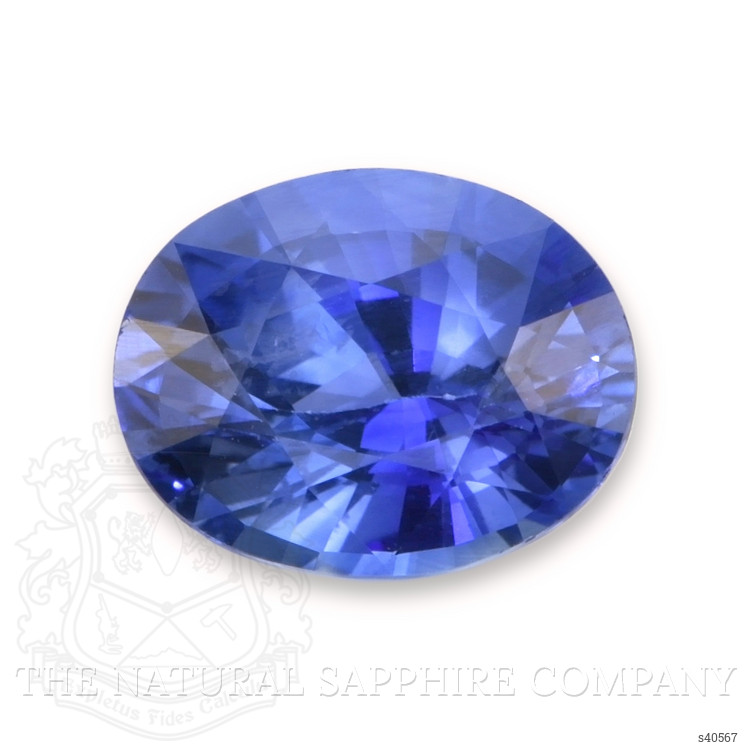 2.09 Ct. Blue Sapphire from Ceylon (Sri Lanka)