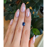 2.49 Ct. Blue Sapphire from Ceylon (Sri Lanka) Life Style
