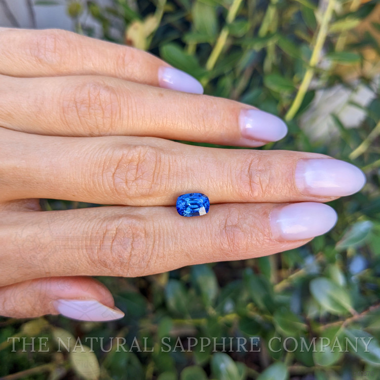 2.23 Ct. Blue Sapphire from Ceylon (Sri Lanka)