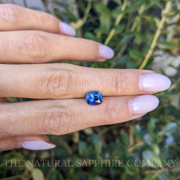 2.52 Ct. Blue Sapphire from Ceylon (Sri Lanka)
