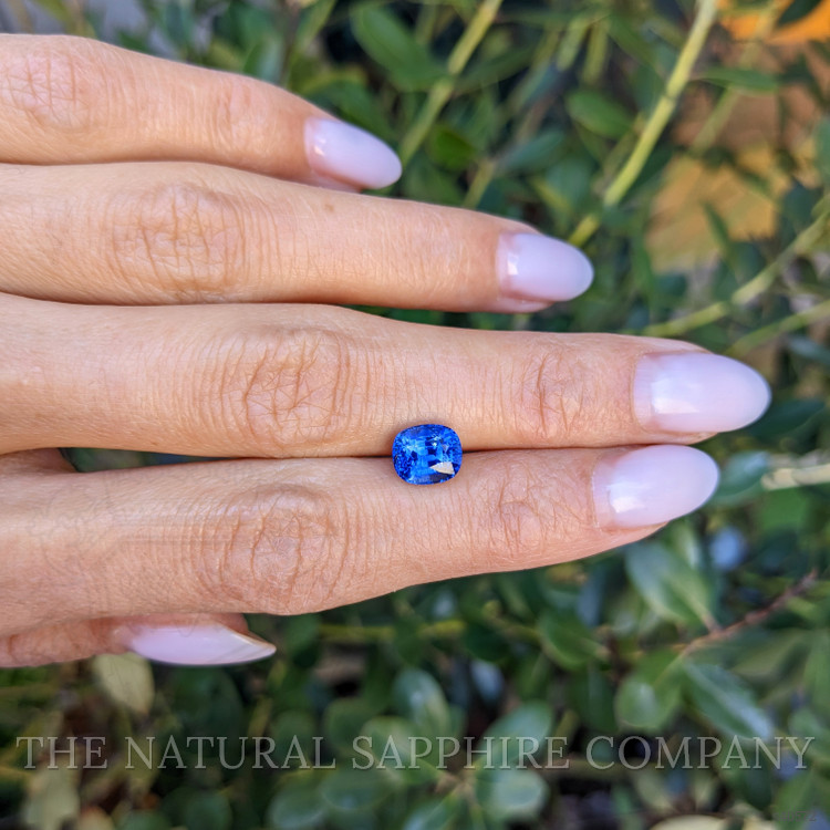 2.51 Ct. Blue Sapphire from Ceylon (Sri Lanka)