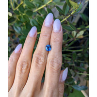 2.08 Ct. Blue Sapphire from Ceylon (Sri Lanka) Life Style
