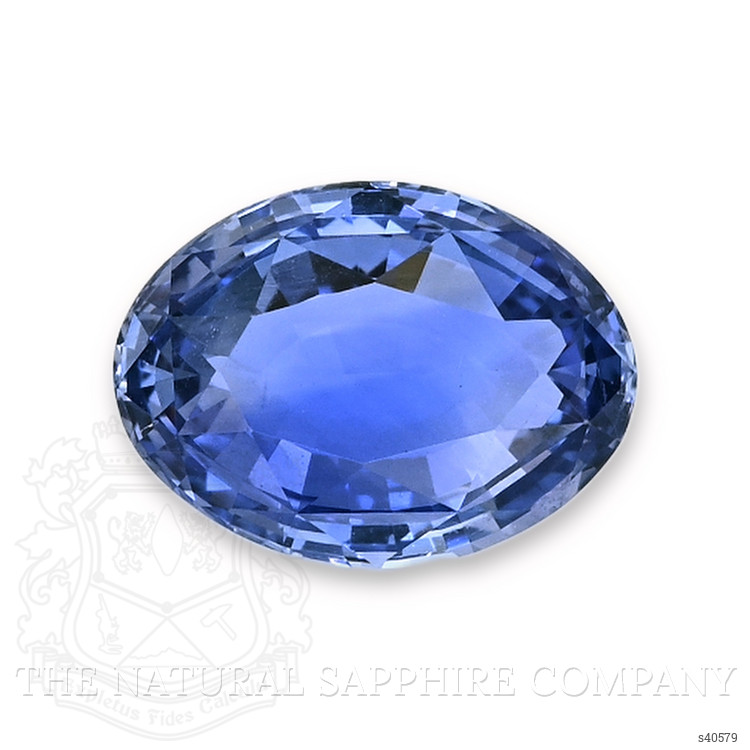 2.38 Ct. Blue Sapphire from Ceylon (Sri Lanka)