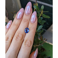 2.62 Ct. Blue Sapphire from Ceylon (Sri Lanka) Life Style