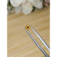 0.78 Ct. Orangish Yellow Sapphire from Ceylon (Sri Lanka) Life Style