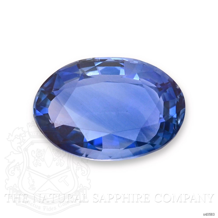 2.11 Ct. Blue Sapphire from Ceylon (Sri Lanka)