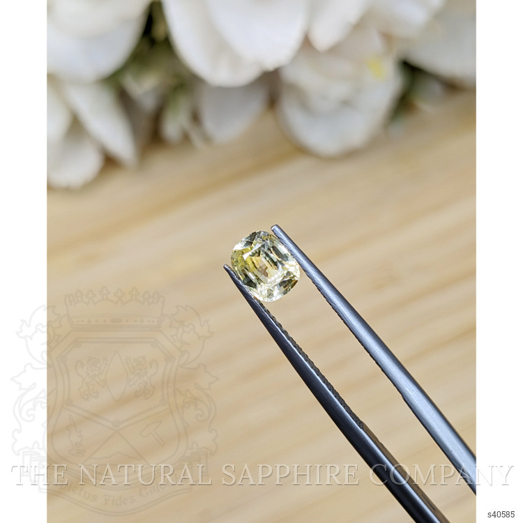 1.30 Ct. Yellow Sapphire from Ceylon (Sri Lanka)