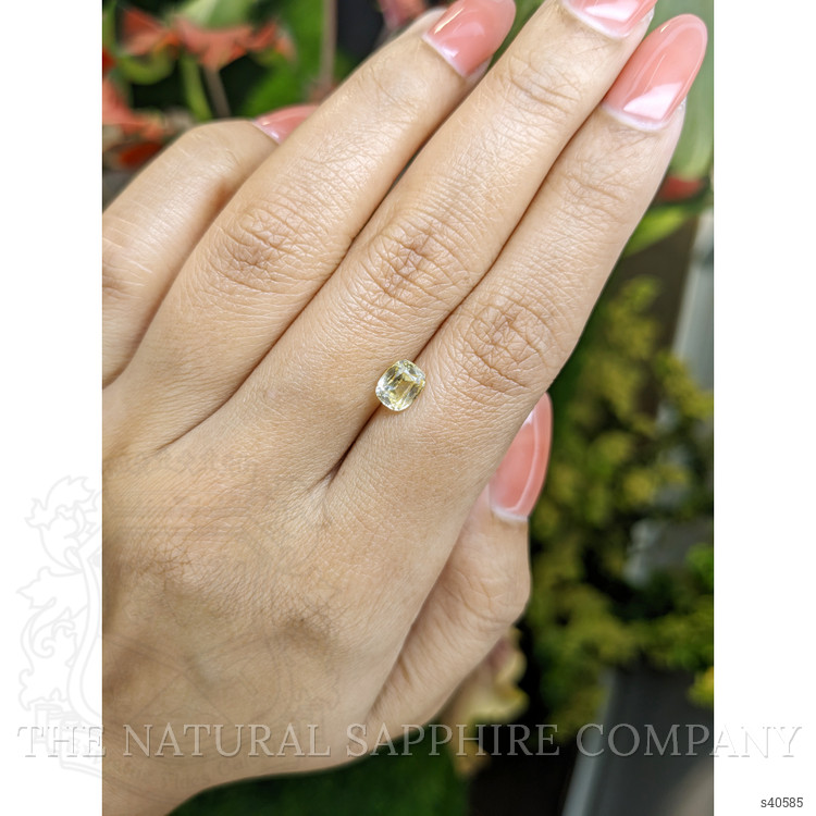 1.30 Ct. Yellow Sapphire from Ceylon (Sri Lanka)